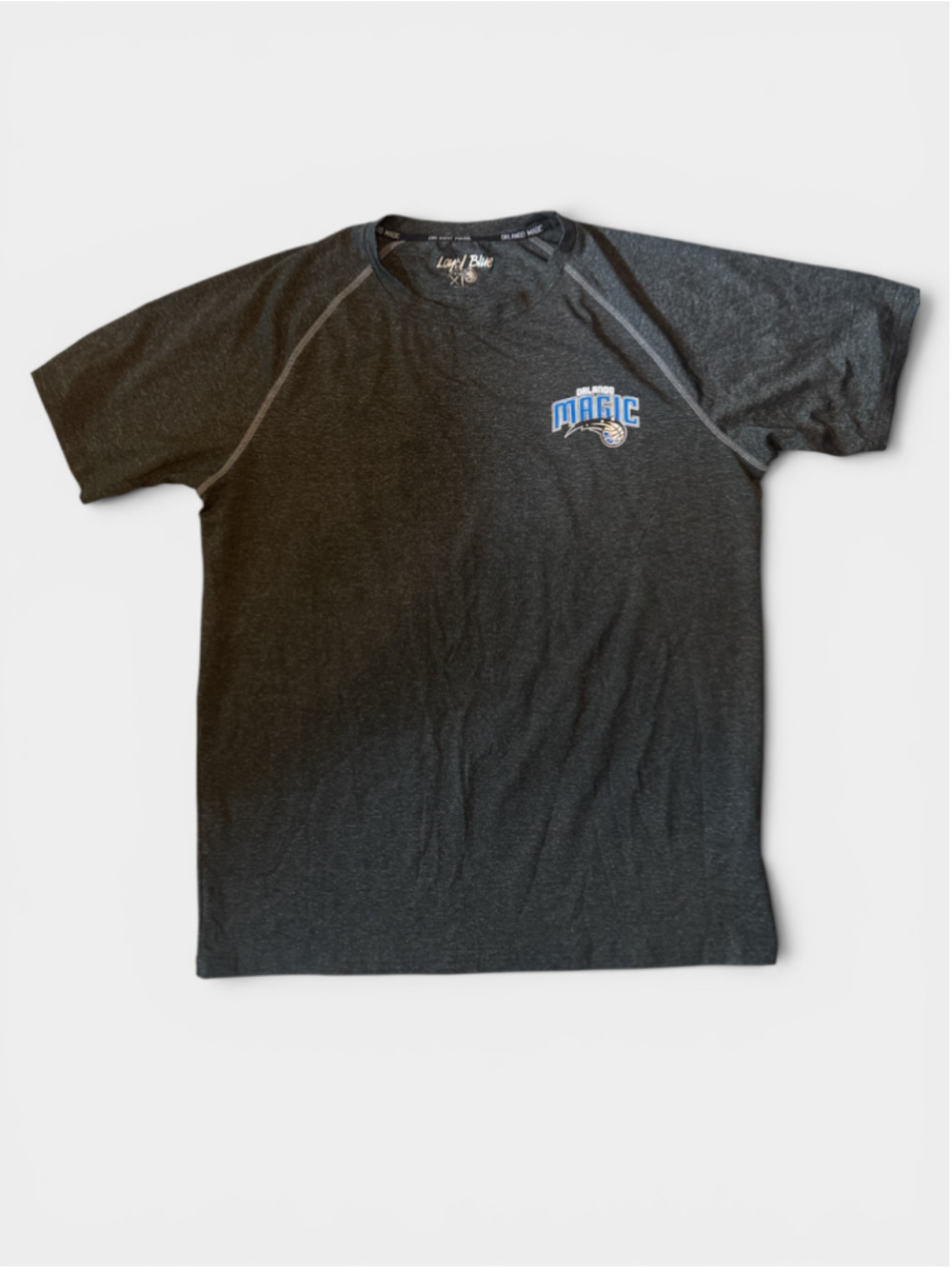 Men's Heather Black Orlando Magic Loyal Blue Short Sleeve Shirt - Size XL